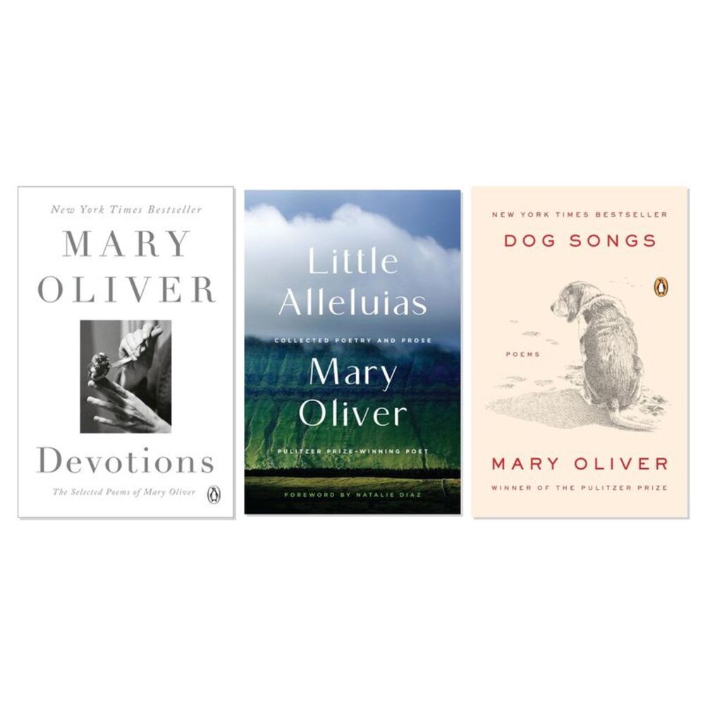 Mary Oliver Poetry Essentials 3-Book Collection - Selected Works